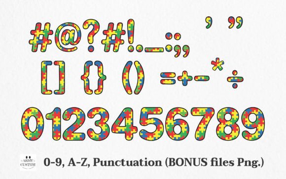 Am Autism Font - Preview 4
