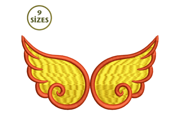 Angel Wings Embroidery