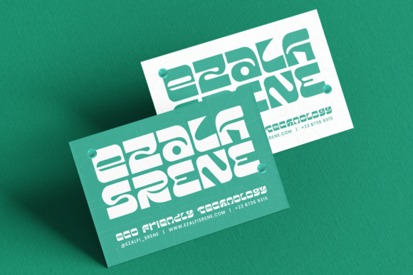 Asron Font - Preview 3