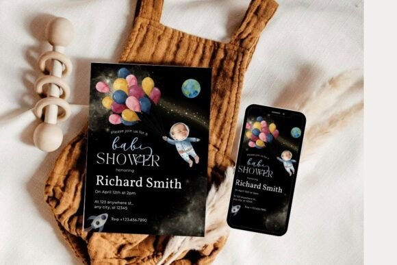 Baby Shower Welcome Sign & Invitation