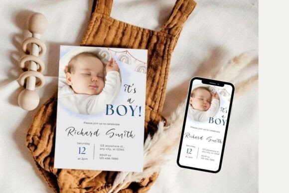 Baby Shower Welcome Sign & Invitation