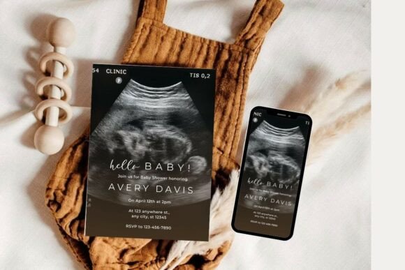 Baby Shower Welcome Sign & Invitation