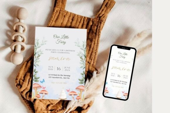Baby Shower Welcome Sign & Invitation