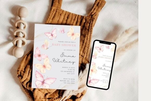 Baby Shower Welcome Sign & Invitation