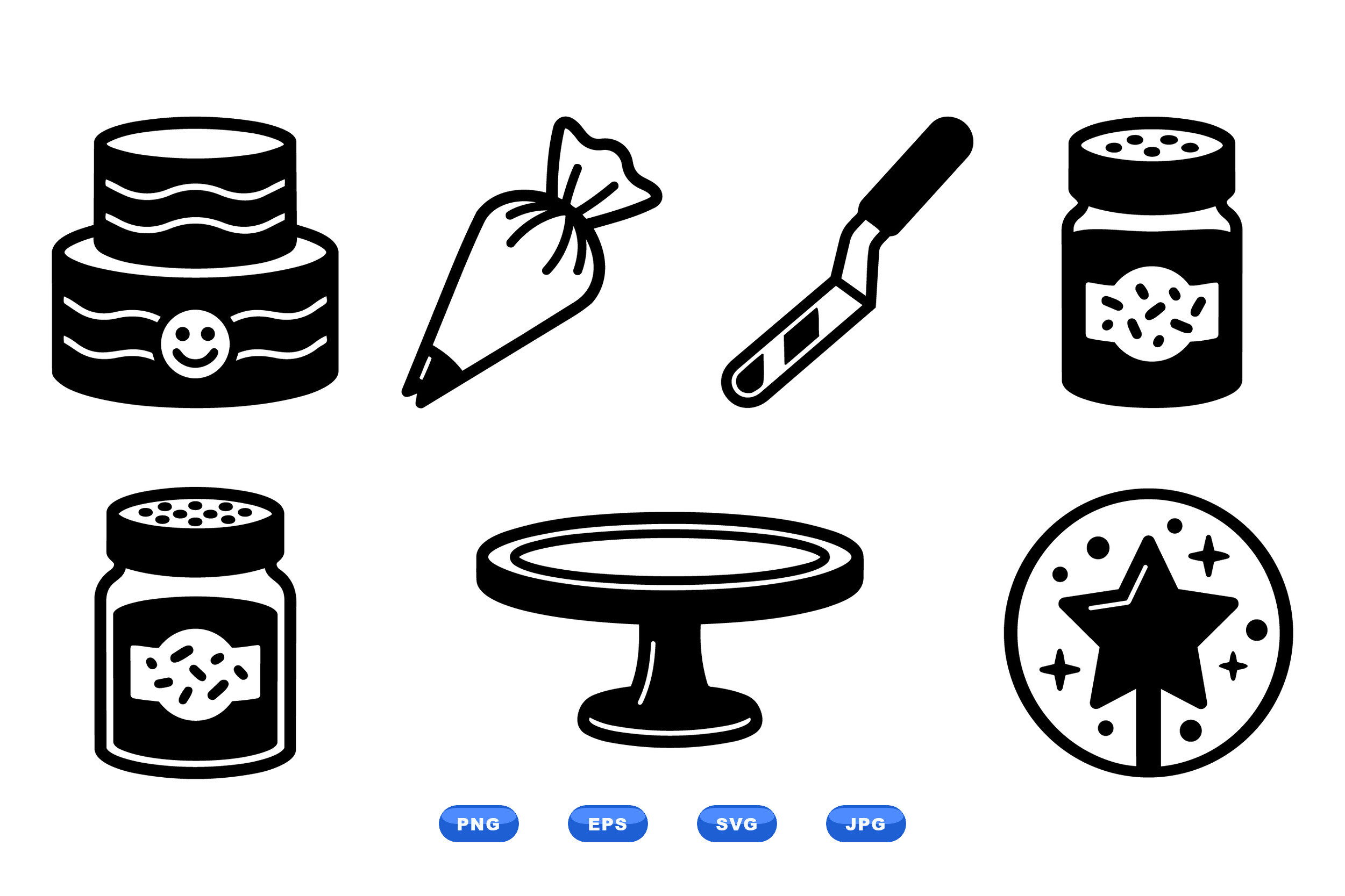 Baking Icons SVG Collection