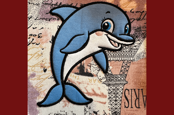 Dolphin Applique