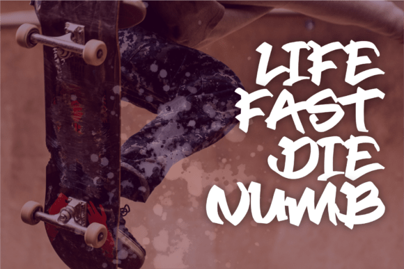 Dravikz Font PNG with transparent background - Preview 5