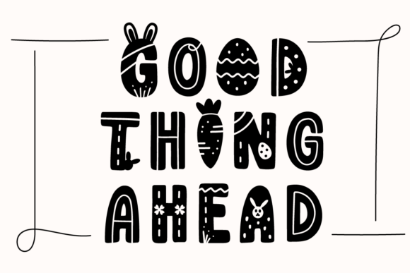 Easter Bliss Font - Preview 3