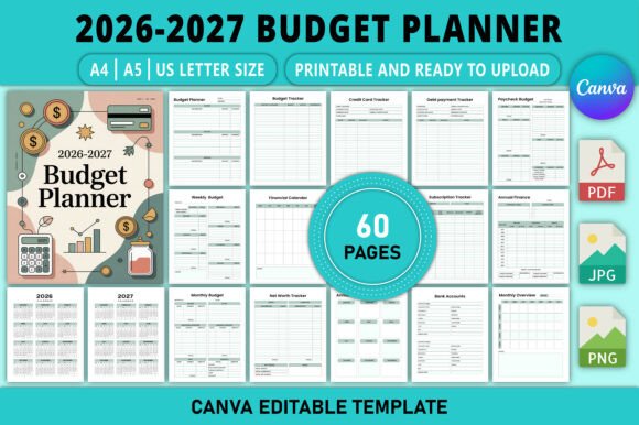 Editable 2026-2027 Budget Planner