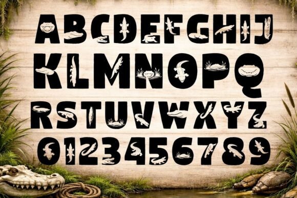 Gator Bites Font - Preview 1