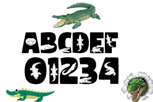 Gator Bites Font - Preview 2