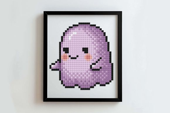 Ghost Cross Stitch Pattern
