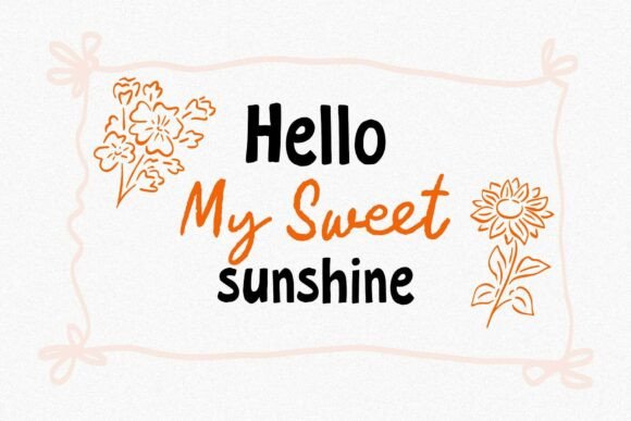 Olivia Jenisen Font PNG with transparent background - Preview 3