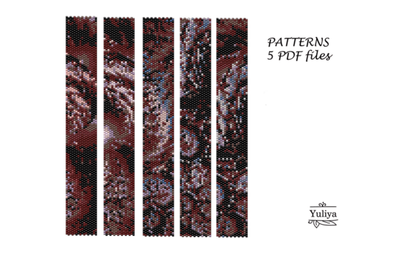 Peyote Bracelet Pattern Brown PDF