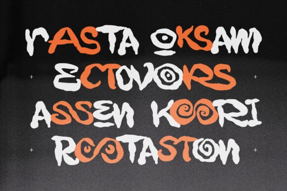 Prolazy Font PNG with transparent background - Preview 2