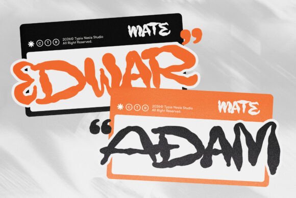 Prolazy Font PNG with transparent background - Preview 3