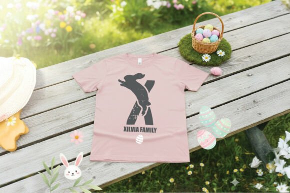 Rabbit Risen Font PNG with transparent background - Preview 3
