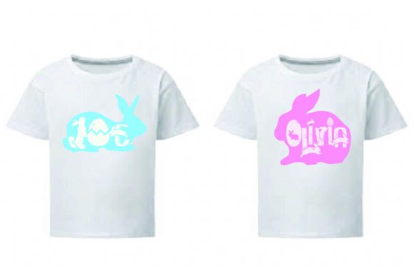 Rabbit Risen Font PNG with transparent background - Preview 4