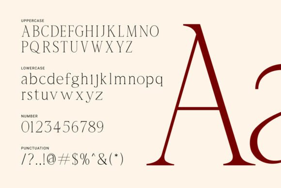 Romira Etoile Font PNG with transparent background - Preview 1