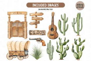 Rustic Cowboy Graphics Bundle Graphic by TatiMockups · Creative Fabrica