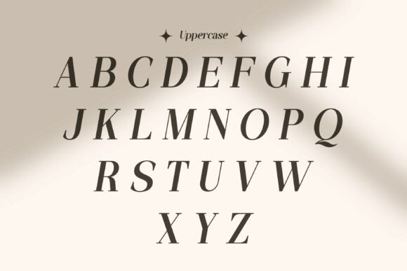 Saffiera Font PNG with transparent background - Preview 5