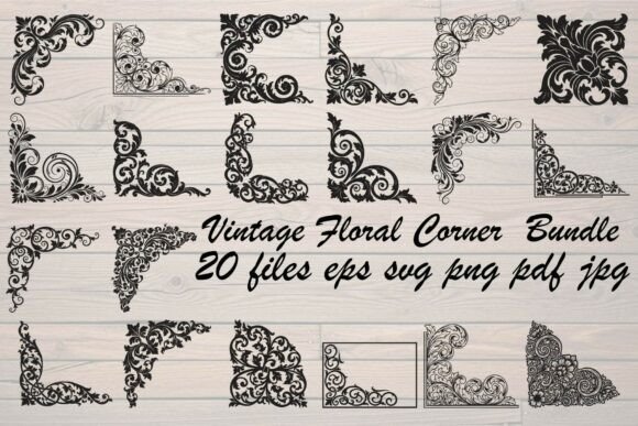 Vintage Floral Corner Bundle