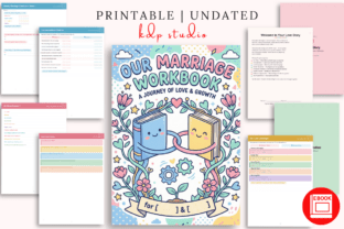 Marriage Workbook for Couples Graphic by KDP Studio · Creative Fabrica