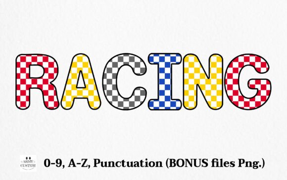 Am Racing Font - Preview 1