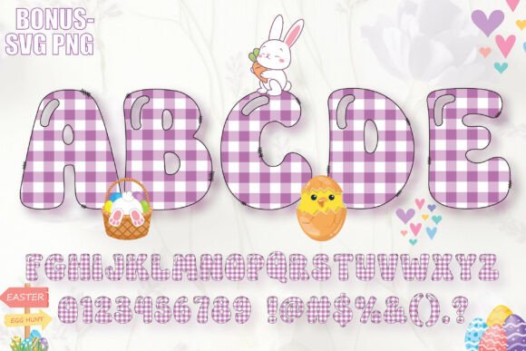 Baby Easter Box Font - Preview 1