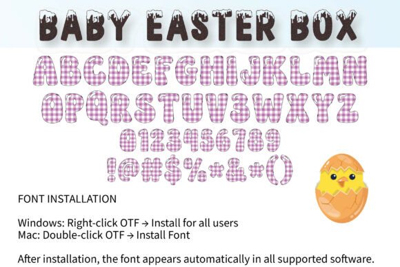 Baby Easter Box Font - Preview 4