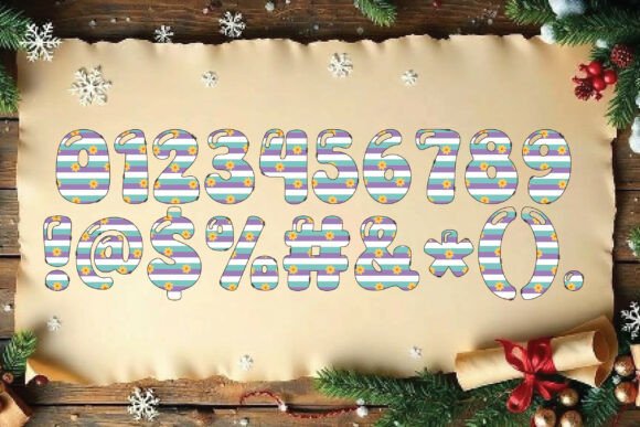 Baby Easter Font - Preview 2