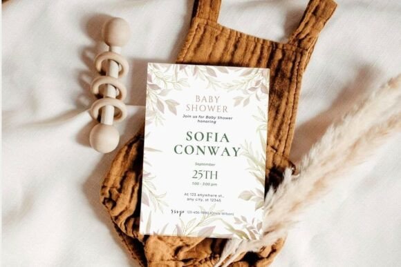 Baby Shower Welcome Sign & Invitation