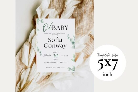 Baby Shower Welcome Sign & Invitation