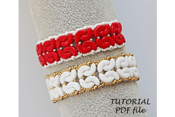 Beaded Bracelet Pattern "Amfora" PDF