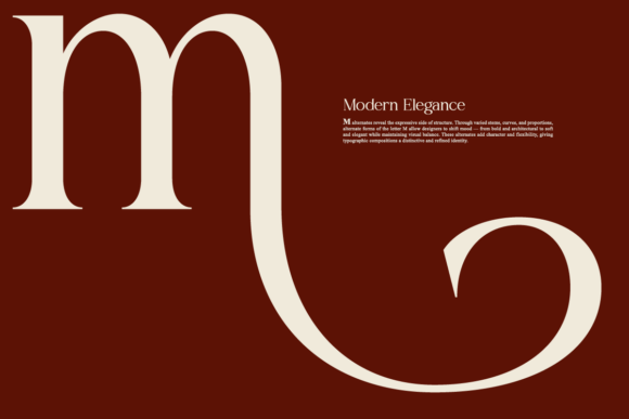 Bela Serfane Font - Preview 1