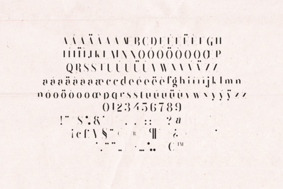 Black Goose Font - Preview 4