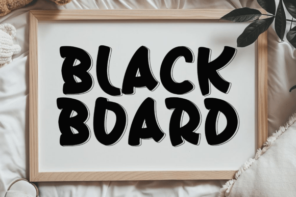 Black Space Font - Preview 2