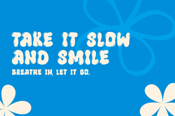 Blunt Bubble Font - Preview 4