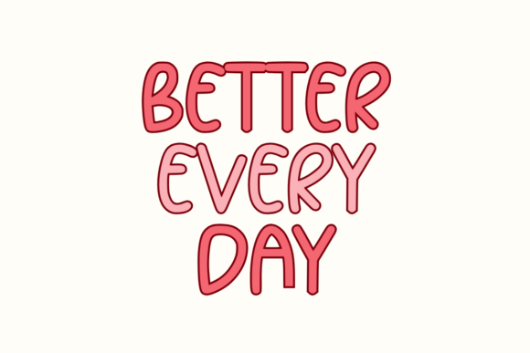 Children Chunky Font - Preview 1