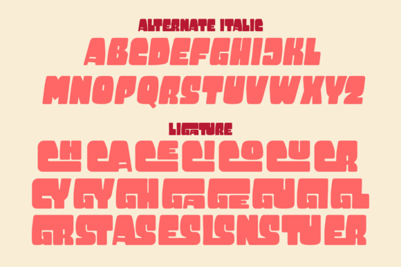 Chunk Energy Font - Preview 5