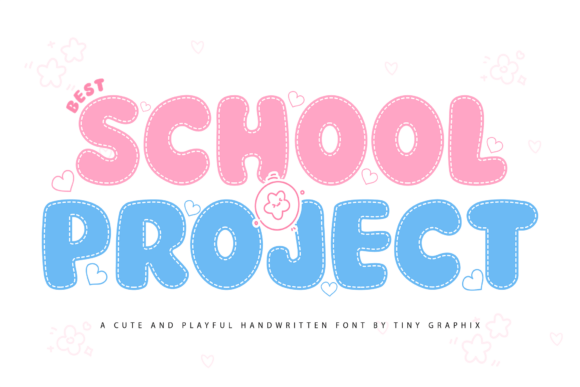 Cute Homework Font - Preview 2