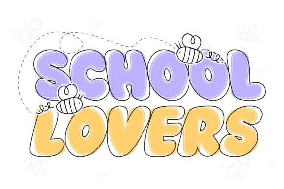 Cute Homework Font - Preview 4
