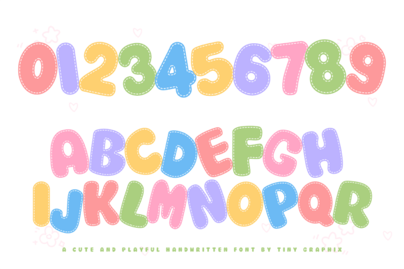 Cute Homework Font - Preview 6