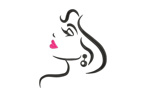 Cute Woman's Face