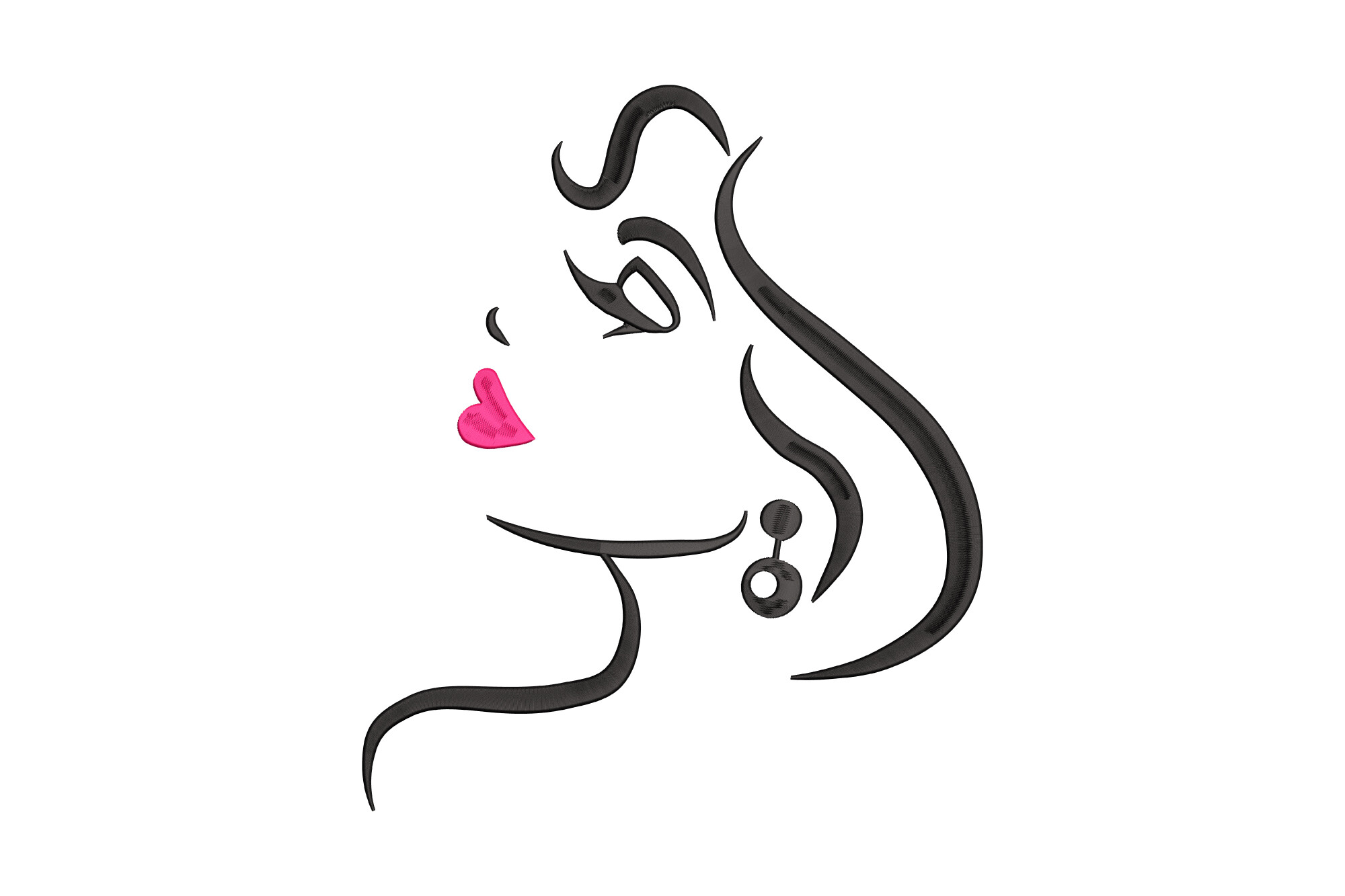 Cute Woman's Face