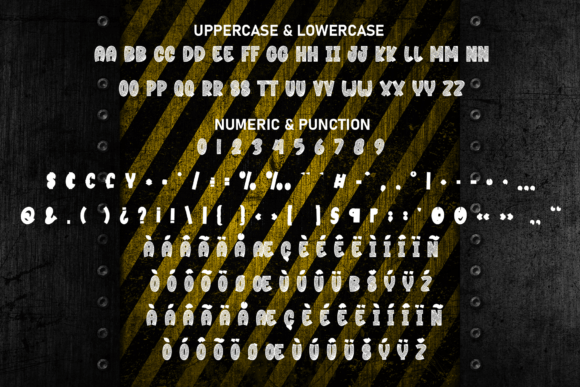Danger Zone Font - Preview 6