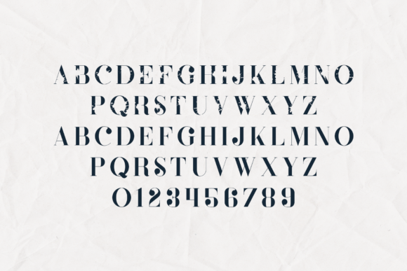 Defect Font - Preview 1
