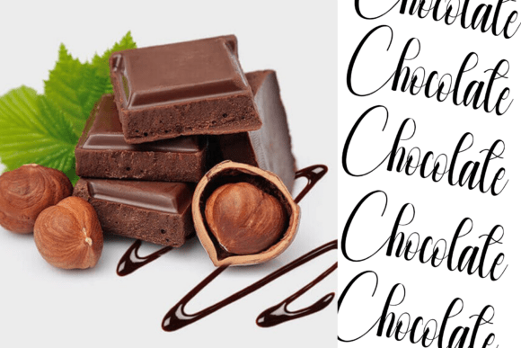 Deliciouse Chocolate Font - Preview 2