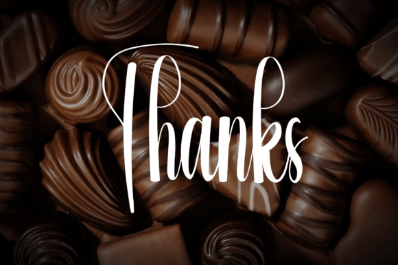 Deliciouse Chocolate Font - Preview 6
