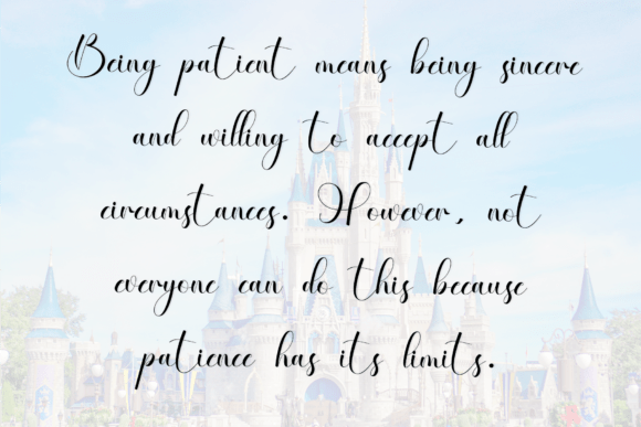 Disney Font - Preview 5